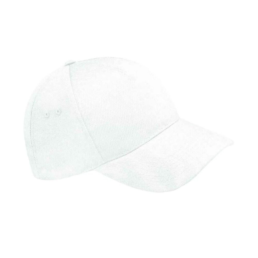 Beechfield Ultimate Baseball Cap / White